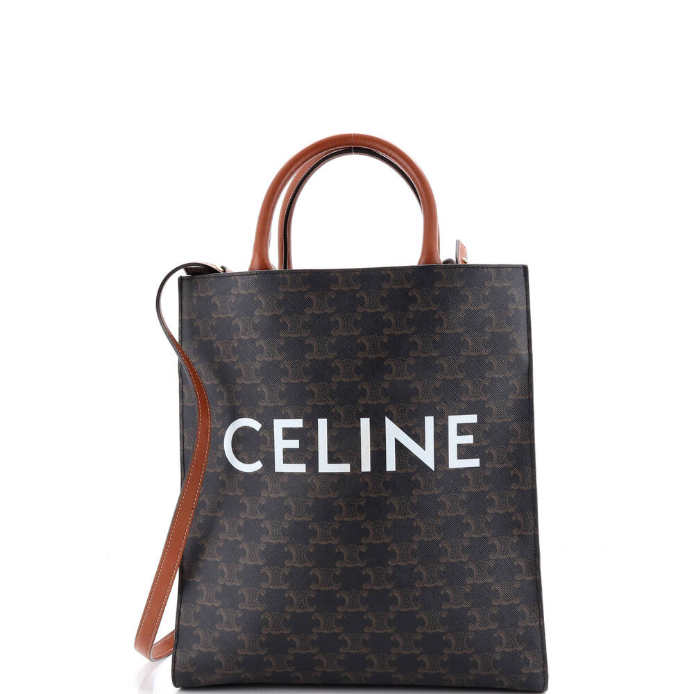 Celine Vertical Cabas Tote Triomphe #259548C11B - Picture 1 of 7